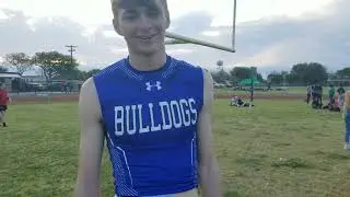 Bloomington Track Meet 3-28-19. Yoakum High  highlights Feat. Quinn ey