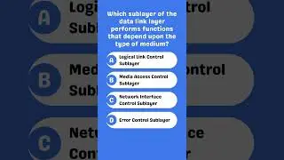 Which data link layer sublayer depends on the medium type?