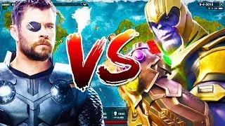 THANOS VS THOR - Plague Inc Evolved