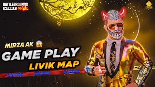GAME PLAY 🥵❤️ | LIVIK MAP | PUBG MOBILE | MIRZA AK 2023 👑