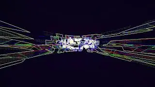 Square Glitch Template
