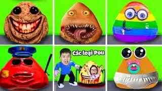 bqThanh Cùng Ốc Mở Khóa POU Nhiều Loại Đáng Sợ và Độc Lạ Chưa Từng Thấy Siêu Hấp Dẫn !?