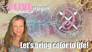 #LIVE in English 🙋‍♀️🎨 New project or is there a subject you would like to see especially? ❤️