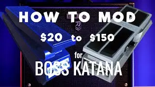 HOW TO MAKE DIY EXPRESSION PEDAL FROM $20 to LIKE Boss FV 500H FOR $150 FOR BOSS KATANA AND OTHER