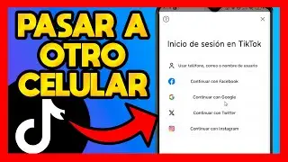 ✅COMO PASAR MI CUENTA DE TIKTOK A OTRO CELULAR SIN CORREO ELECTRONICO