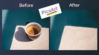 How to remove object from Photo in PicsArt Tutorial | 2021