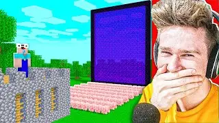 INWAZJA ŚWIŃ TROLL na WIDZU XD | Minecraft Extreme