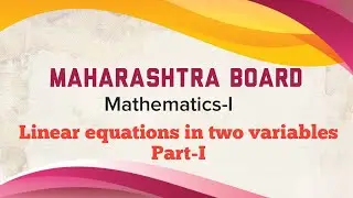 Linear Equation in two variables Part-I