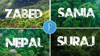 Viral Name Art Photo Editing | Urban Jungle Font Photo Editing | New Trending Photo