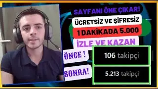 1 DAKİKADA 5.000 İNSTAGRAM TAKİPÇİ HİLESİ - ÜCRETSİZ ŞİFRESİZ İNSTAGRAM TAKİPÇİ HİLESİ 2025