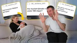Hur Mycket Tjänade Vi På 180 Dagar? *SAFTIG Q&A*