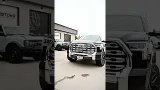 Toyota Tundra 1794 edition leveled with new wheels and tires  