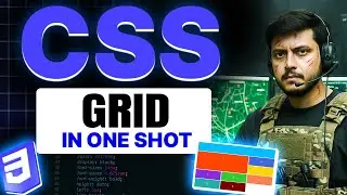 Mastering CSS Grid for 2D Layouts | GRID in CSS  | CSS Full course #05