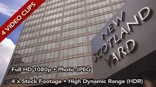New Scotland Yard - Videohive Stock Footage