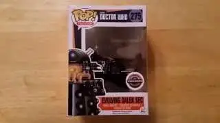 Evolving Dalek Sec Pop Vinyl Opening