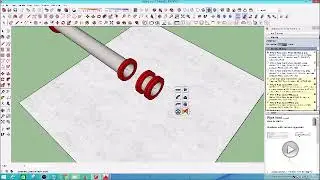 6. SKECHUP 3SKENG İLE DWG ÇİZİMDEN KELEBEK VANA VE ÇEKVALF ÇİZİMİ  (BUTTERFLY VALVE AND CHECK VALVE)