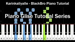 KarinKaliyalle Piano Cover | BlackBro |Shaiju Avaran | Aavesham | Piano Glise Tutorial Series
