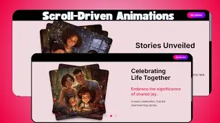 Dynamic Content Lockups with Scroll-Driven Animations Using HTML and CSS | Step-by-Step Tutorial