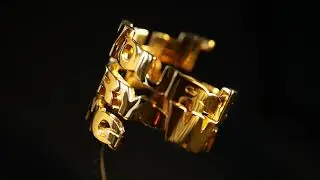 Tell your story with a ring - (gold plated) v02