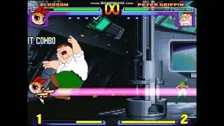 MUGEN ULTIMATE ALL-STAR Z 2: BLOSSOM VS PETER GRIFFIN