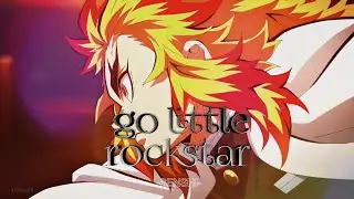 Go little rockstar - demon slayer | CapCut 4k edit