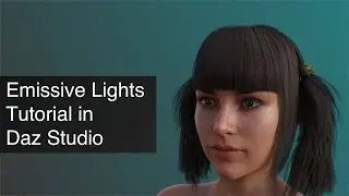 Emissive Lights in Daz Studio Tutorial | Daz3D Tips