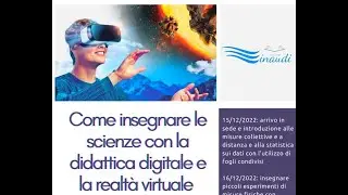 Corso STEAM "insegnare le scienze con la didattica digitale e la realtà virtuale"
