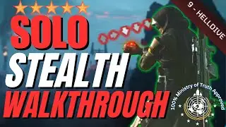Helldivers 2 - SOLO STEALTH Walkthrough (Deathless/Full Clear)