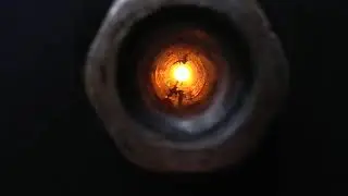 видео работы самодельной пеллетной горелки