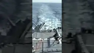 Ikara ASW Missile Launch from Australian warship in the 1980's