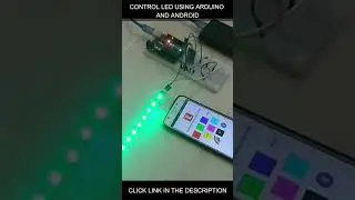 How to Control Led RGB using Arduino and Android App 