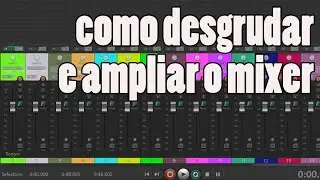 Como desgrudar e ampliar o mixer - JOGO RÁPIDO 