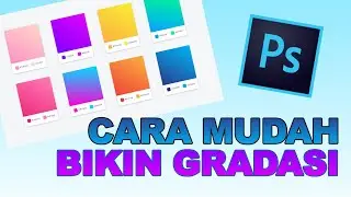 EASY WAY TO GRADUALIZE COLOR IN PHOTOSHOP (For Beginners)