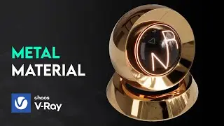 How to Create Realistic Metal Materials in V-Ray | 3Ds Max Tutorial