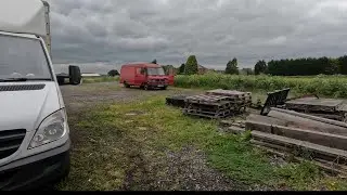 1992 MERCEDES VAN AND EVEN OLDER INTERNATIONAL TRACTOR. Episode 6