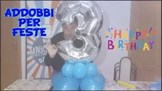 Addobbi compleanno fai da te: Centrotavola palloncini