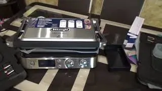 DeLonghi MultiGrill CGH 1030G распаковка и комплектация