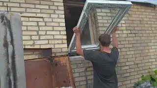 Заміна вікон у будинку однієї родини з Горенки. Нове вікно.