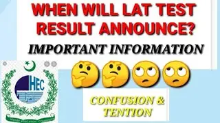 Officially Hec Lat Test 5 September 2020 Information.Officially Lat 5 September 2020 Key Informtion