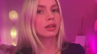 Aleyna, takipçileri ile sohbet ediyor✨🤍 ~ Instagram canlı yayını!