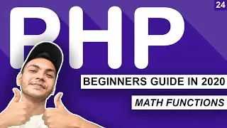 Inbuilt Math Functions in PHP | PHP Tutorial For Beginners Full  [ Beginner To Advance ]