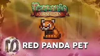 Terraria 1.4 Journey's End - RED PANDA PET - Bamboo Leaf - THE CUTEST/ BEST PET IN TERRARIA