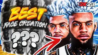 *NEW* BEST DRIPPY FACE CREATION TUTORIAL IN NBA 2K23! MOST COMP FACE SCAN! | BEST FACE CREATION