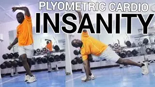 INSANITY PLYOMETRIC CARDIO WORKOUT 💧 ⚡️🔥