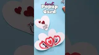 DIY Pop-up Card | Valentine's Day Gift Ideas | Valentines Day Card