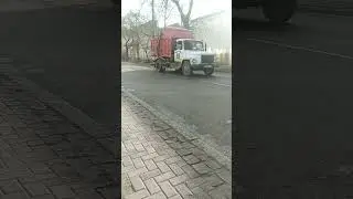 газон мусоровоз #хочуврек #видео