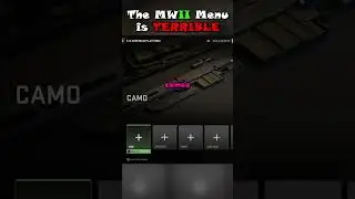 The MWII Menu is TERRIBLE 