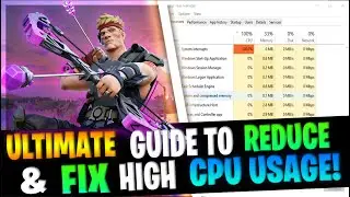 How To Fix 100% CPU Usage Windows 10