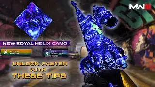 EASY way to Unlock RARE *ROYAL HELIX* GLOWING CAMO in MW3 (Tips to UNLOCK in 24 HRS)