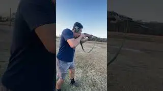 Having some fun with the SKS.